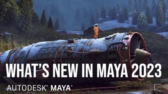 whats new in maya 2023 graphic large